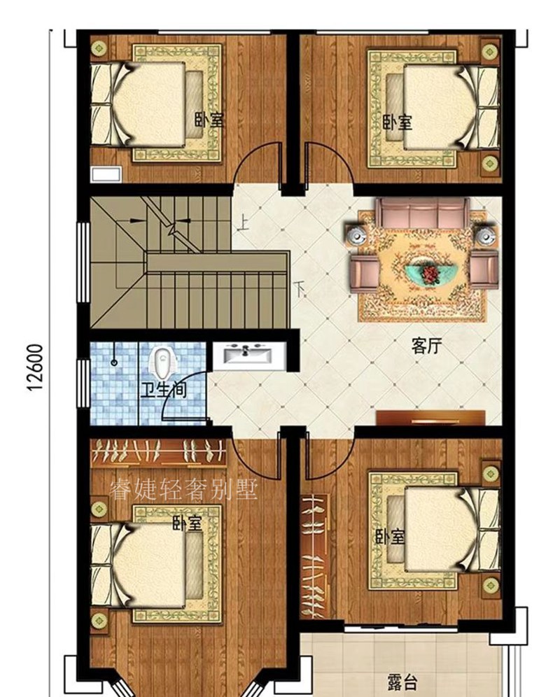 農(nóng)村小戶型這樣建經(jīng)濟實用好看(圖4)