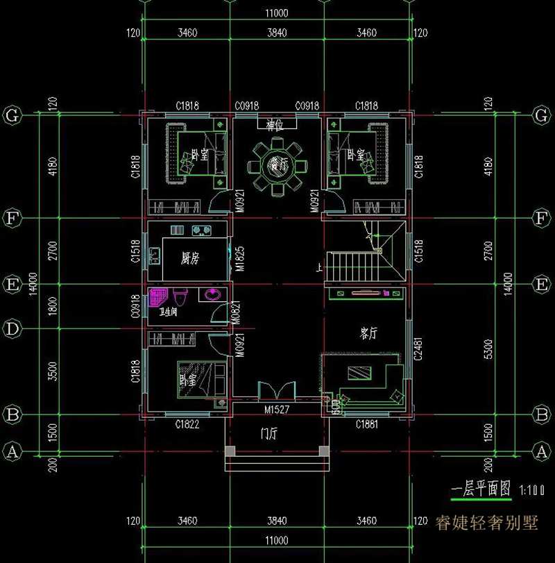 宅基地小，不用怕，四世同堂的戶型來了！(圖4)