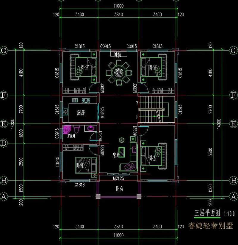 宅基地小，不用怕，四世同堂的戶型來了！(圖6)